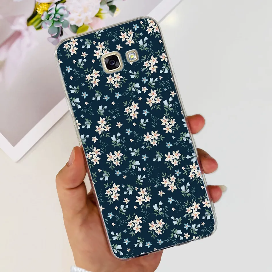 Flower Transparent Silicone Soft Phone Case - Popular Bumper Design