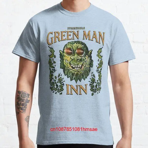 The Green Man Inn плетеная Классическая футболка с длинным или коротким рукавом