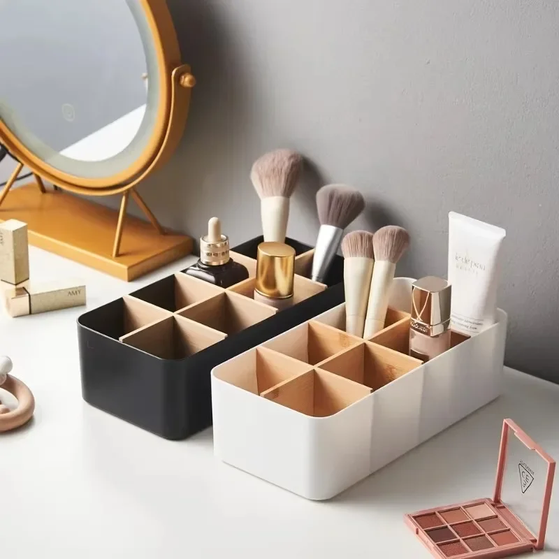 Eco-Friendly Bamboo & Wood Storage Box – Removable Multi-Purpose Organizer 1