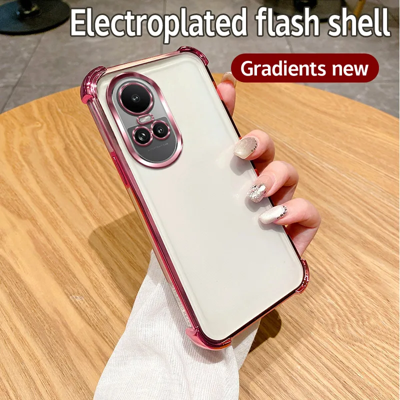 Durable Anti-Fall Soft Shell Phone Case with Four-Corner Airbag Protection