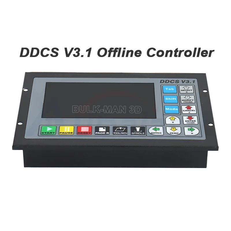 독립형 오프라인 CNC 모션 컨트롤러, CNC 머신 키트용 MPG 핸드휠과 USB 인터페이스 연결, DDCS V3.1, 3 축 4 축