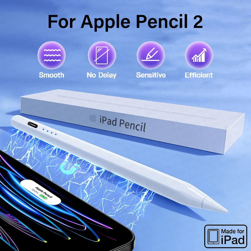 For Apple Pencil 2nd Generation Original iPad Pencil Stylus Pen