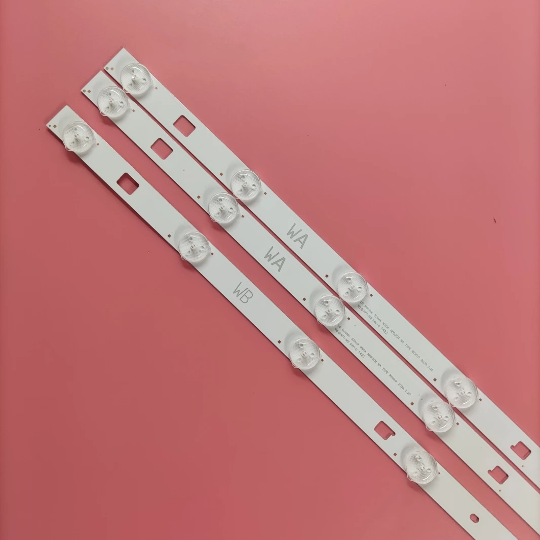LED Light LED Light Bar 8LED LED backlight strip for Sony 32"TV KDL-32R433B-32R430B for INNOTEK 32INCH WXGA NDSWA WB