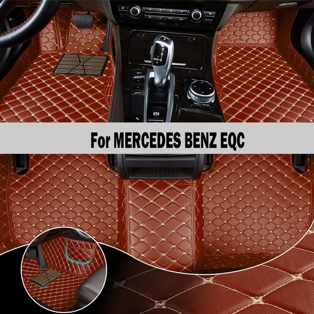 

Автомобильный напольный коврик для MERCEDES BENZ EQC 2020-2021, обновленная версия, аксессуары для ног, ковры