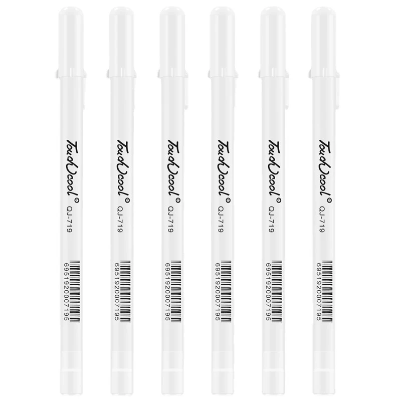 Manga Marker Pens Set 5 PCS 0.8mm Permanent Ink Scrapbook Waterproof School Supplies Stationery Art Brush Pen