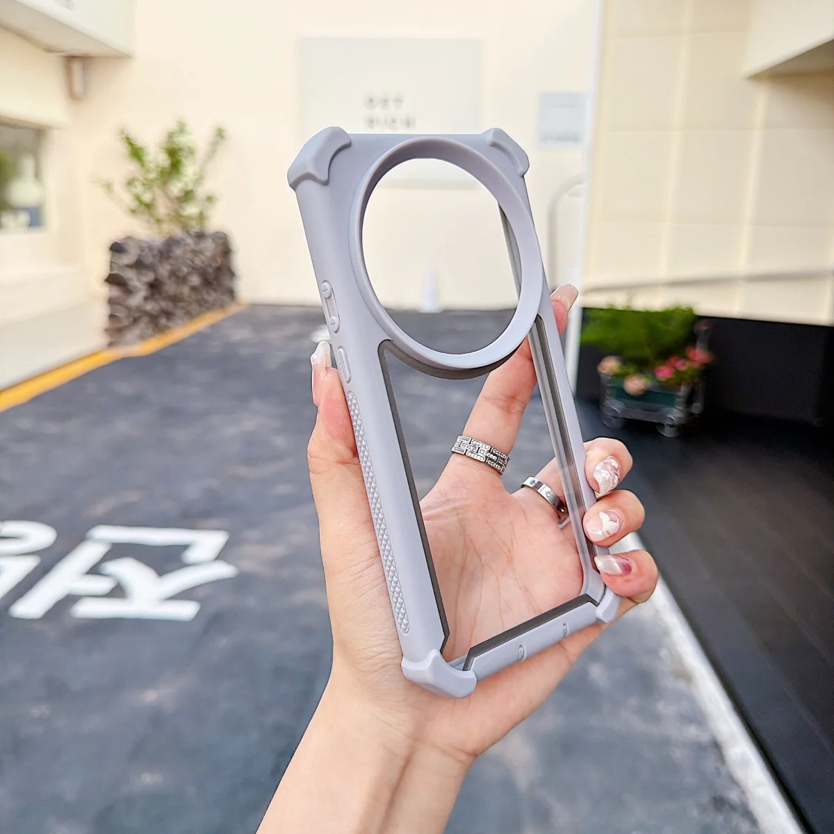 Heavy Duty Dual Layer Anti-Drop Transparent Phone Case
