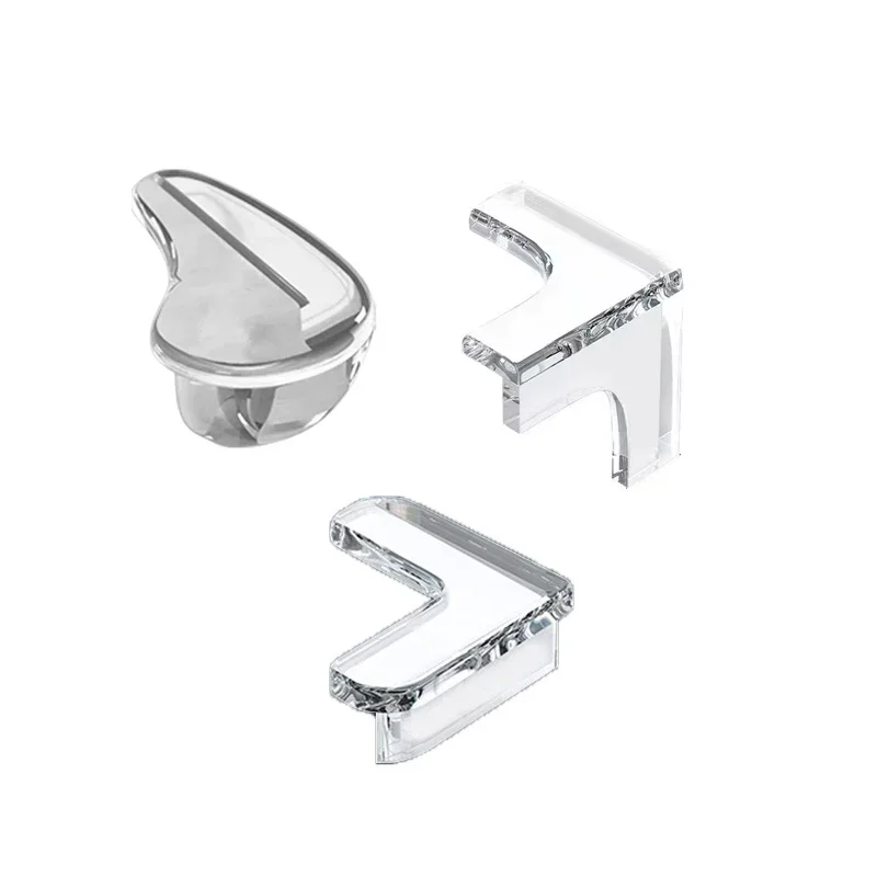 10PCS Clear Soft Corner Guards Anti-Collision Table Edge Protectors Furniture Home Salon Kids Safety Decor