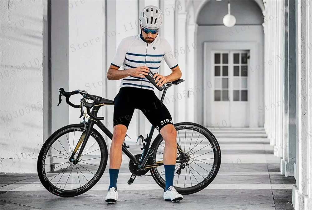 SIROKO New Cycling jersey Sets Bike Men's Cycling Clothing Summer Short Sleeve MTB Bicycle Bike Clothes Ropa Ciclismo Hombre new 4