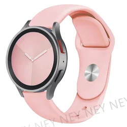 Premium Silicone Sport Watch Strap - Versatile & Durable Band - 20mm watch strap (Vintage rose - 29)