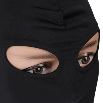 BDSM Fetish Mask Hood Sexy Toys Open Mouth Eye Bondage Party Mask Cosplay Slave Punish Headgear Mask Adult Game for Couples Men 4