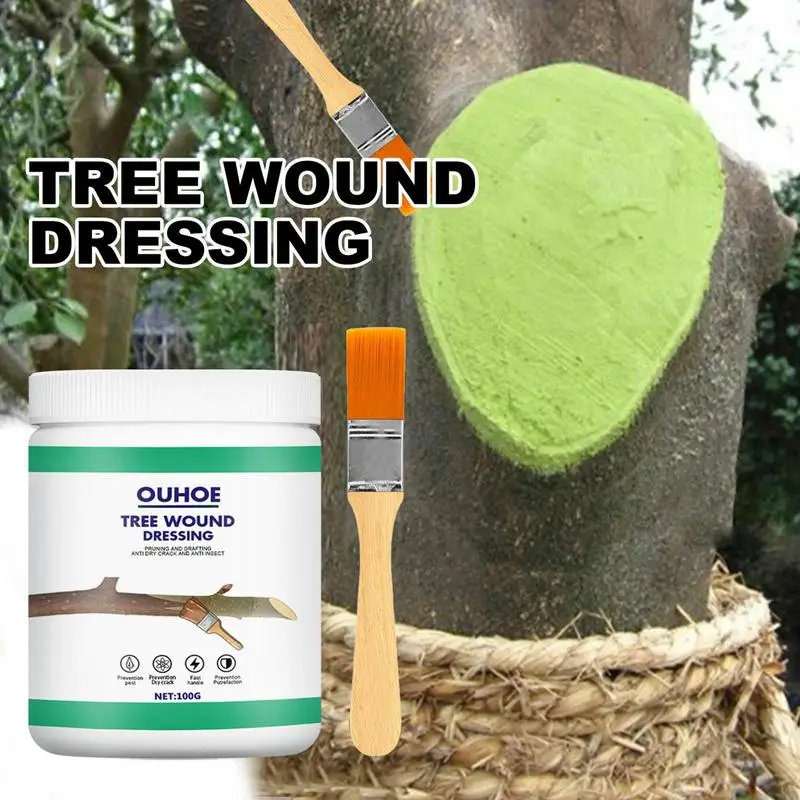 Tree Wound Sealer Tree Wound Sealer Plant Tree Wound Healing Sealant Plant Grafting Pruning Sealer Bonsai Cut Paste Smear Repair new