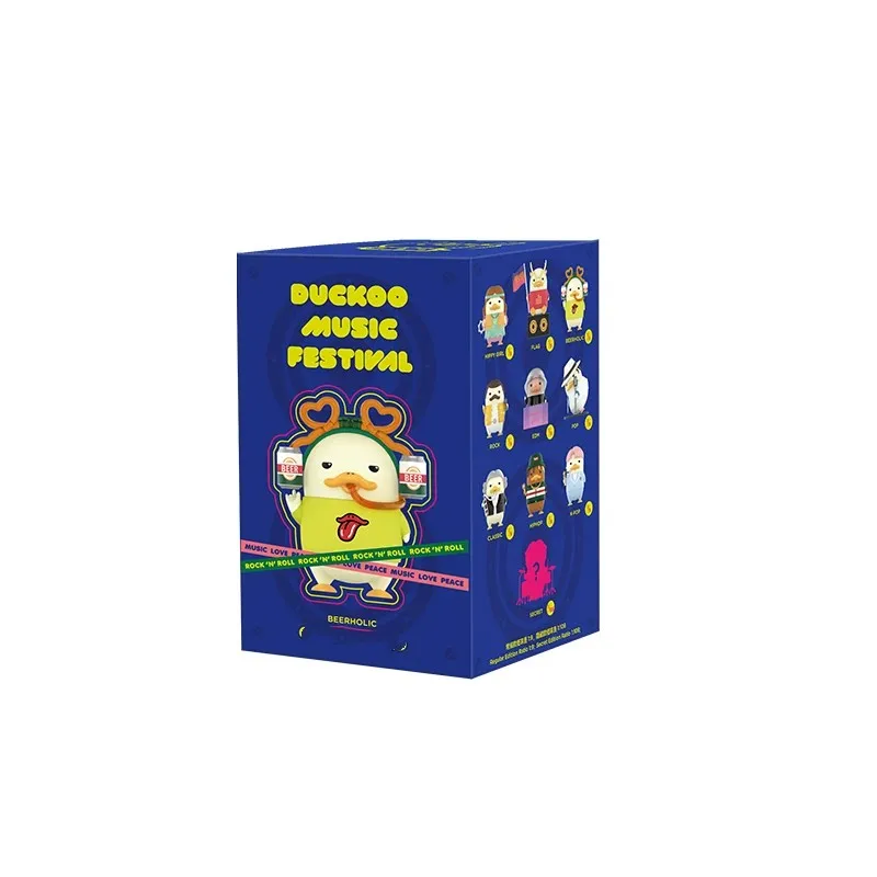 thumbnail image 1 of POP MART-caja ciega de serie de Festival de música de Duckoo, bolsa de adivinación, juguetes, caja misteriosa, figura de acción de Caixa misteriosa, modelo lindo, regalo de cumpleaños, 1 of 5