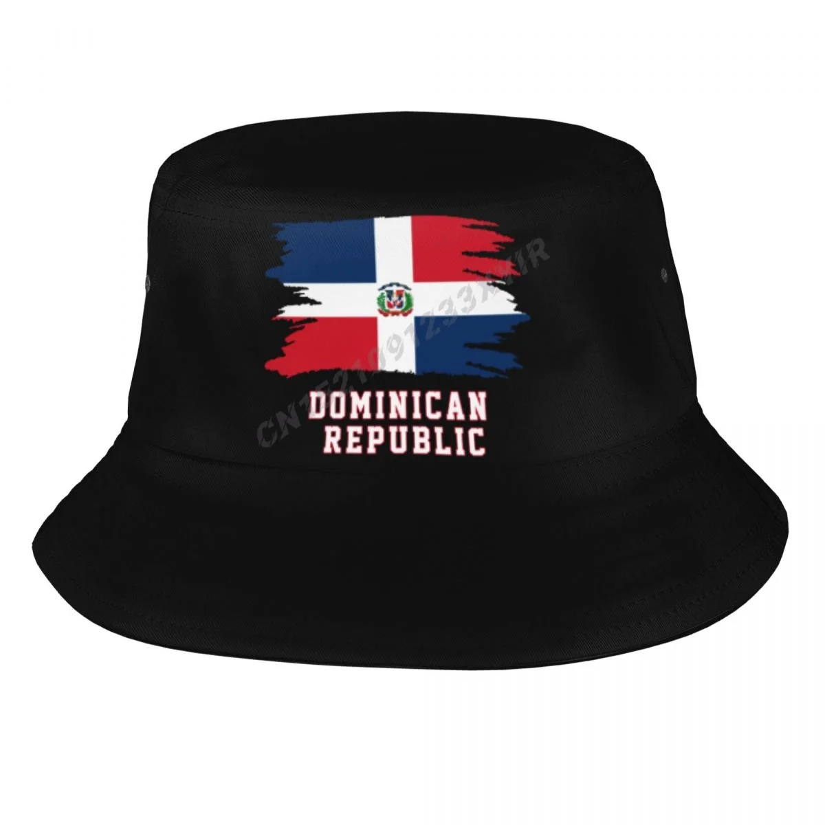 

Bucket Hats Dominican Republic Flag Cool Fans Sun Shade Cool Outdoor Summer Fisherman Caps Fishing Hat