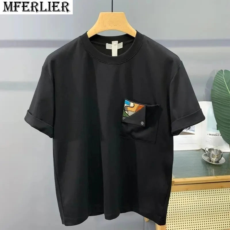 

Мужская футболка с коротким рукавом, размеры до 8XL