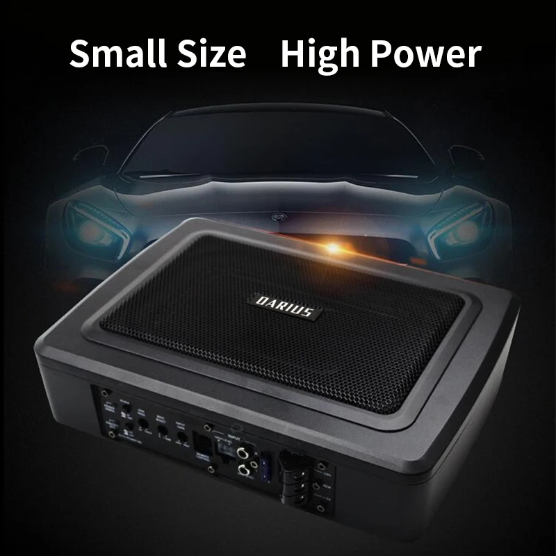 Subwoofer Per Auto Con Struttura In Legno 6 X9 Pollici 600W Con Alti Subwoofer Attivo Sotto Il Sedile Subwoofer Per Auto Subwoofer Per Auto 12V