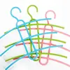 Plastic Fishbone 3 layer Multifunctional Clothes Hanger Wardrobe Clothes Hanger Anti-skid Plastic Clothes Rack 3