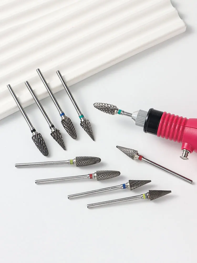 Premium Tungsten Steel Nail Drill Bit for Gel Removal
