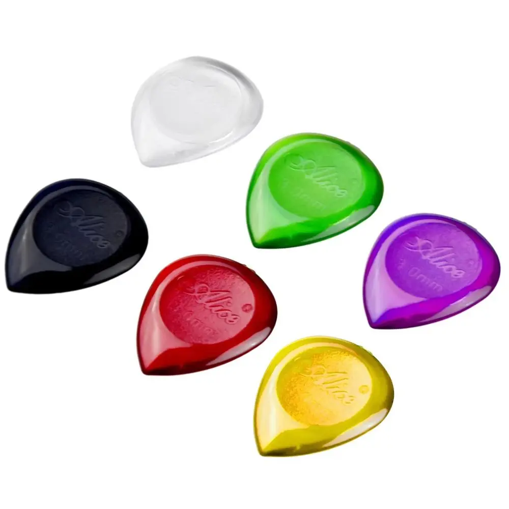 6Pcs Guitar Picks Acoustic Electric Bass Guitars Plectrum 1/2/3mm Fast Picking Electric Guitar Accessories
