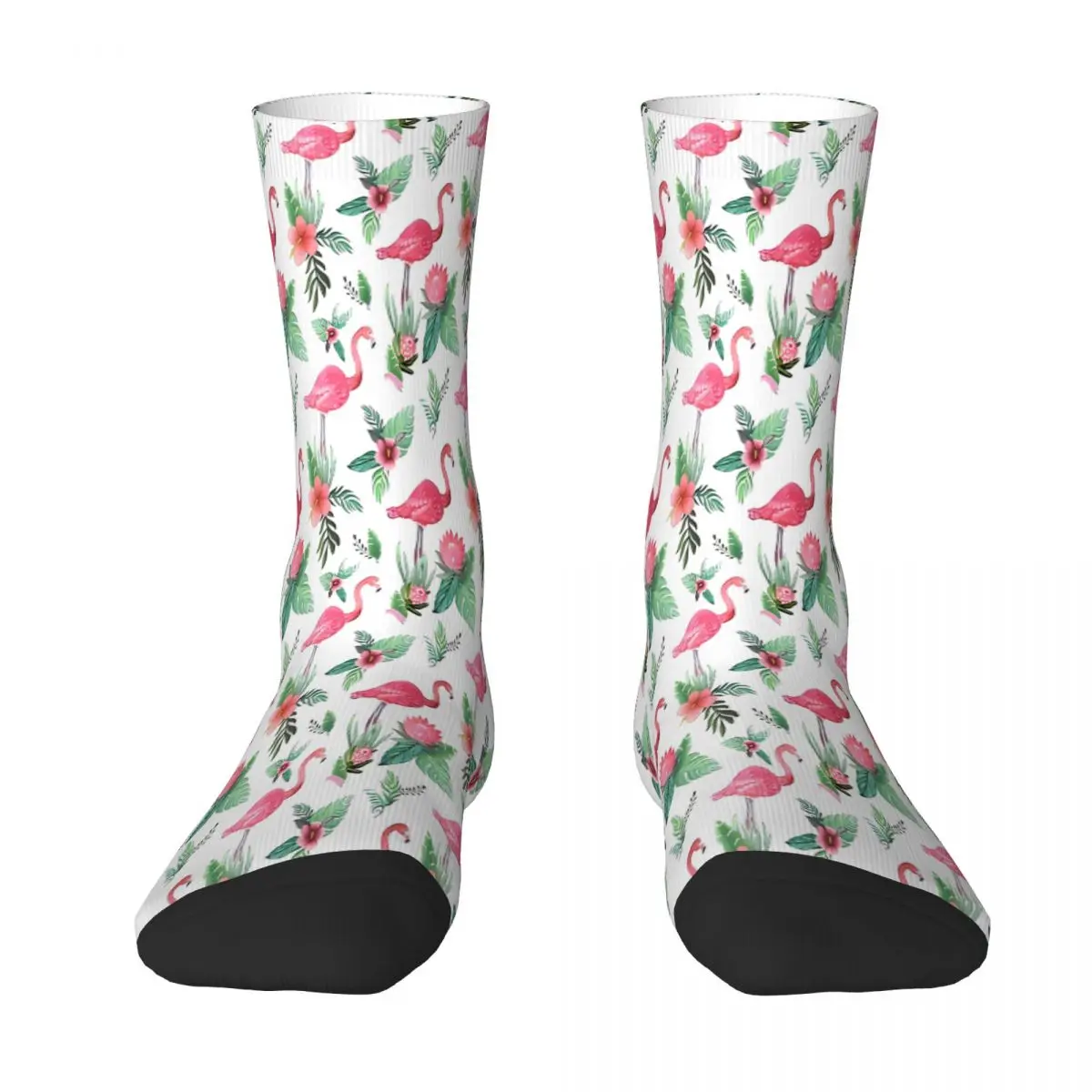 

Flamingo Sock Socks Men Women Polyester Stockings Customizable Design