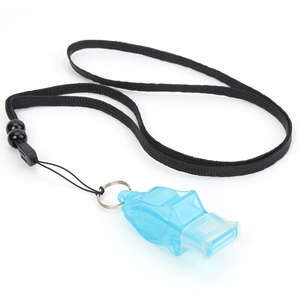 Sports Plastic Whistle Soccer Basketball Referee Whistles Outdoor Survival Tool