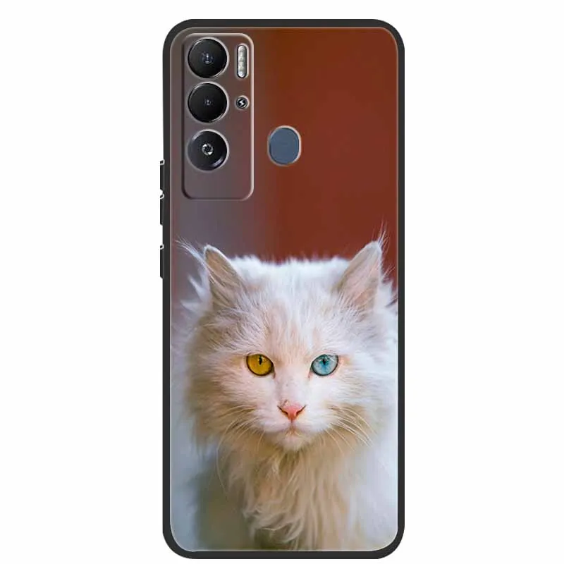 Animal Print Soft Silicone Shockproof Phone Case with Bumper Coque