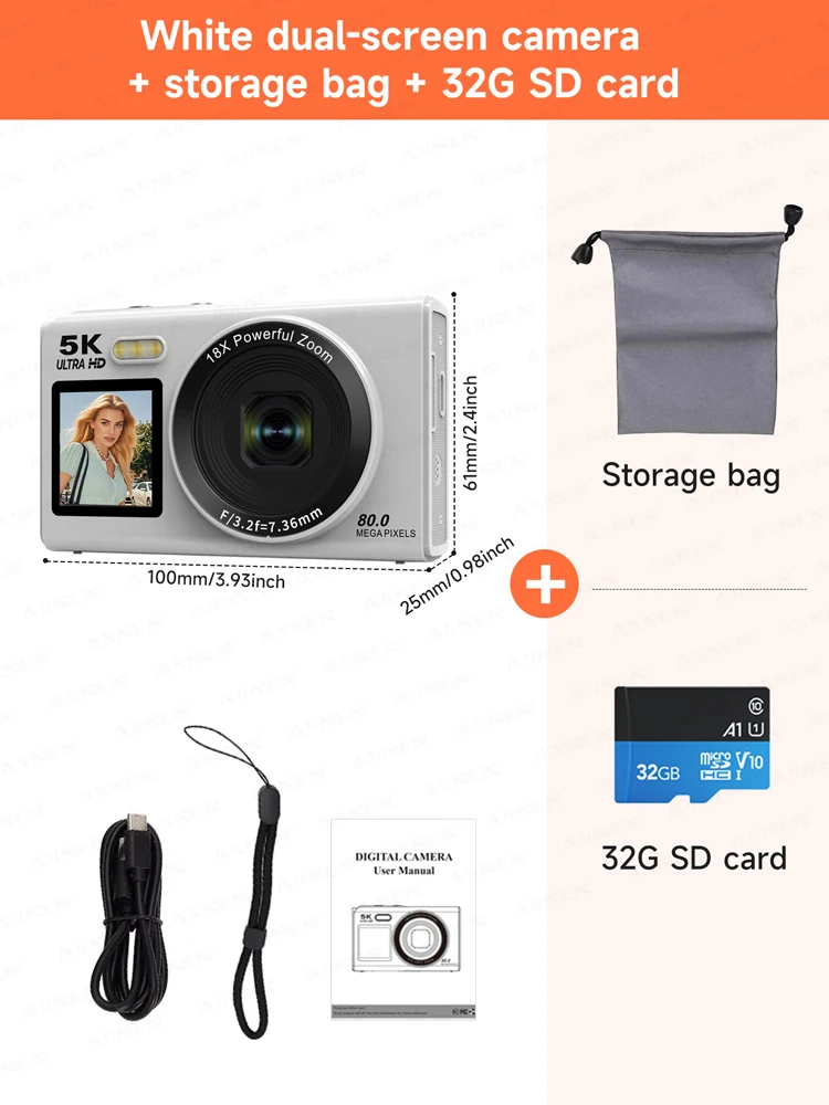 Set Fotocamera Bianca 2