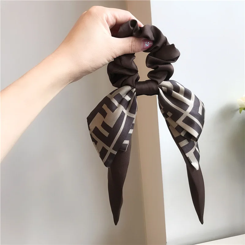 hair clips for women South Korea 2022 Spring New Bow Ladies Hair Tie Large Temperament Head Rope Elegant Streamer Boutique Head Accessories Wholesale Women's Hair Accessories Hair Accessories