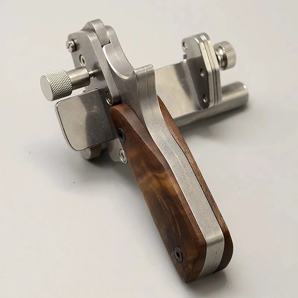 Nattools 수동 가죽 스트립 커터 롤러 유형 10-60MM 미터법 인치 이중 스케일이있는 조정 가능한 Leathercraft 벨트 절단 도구