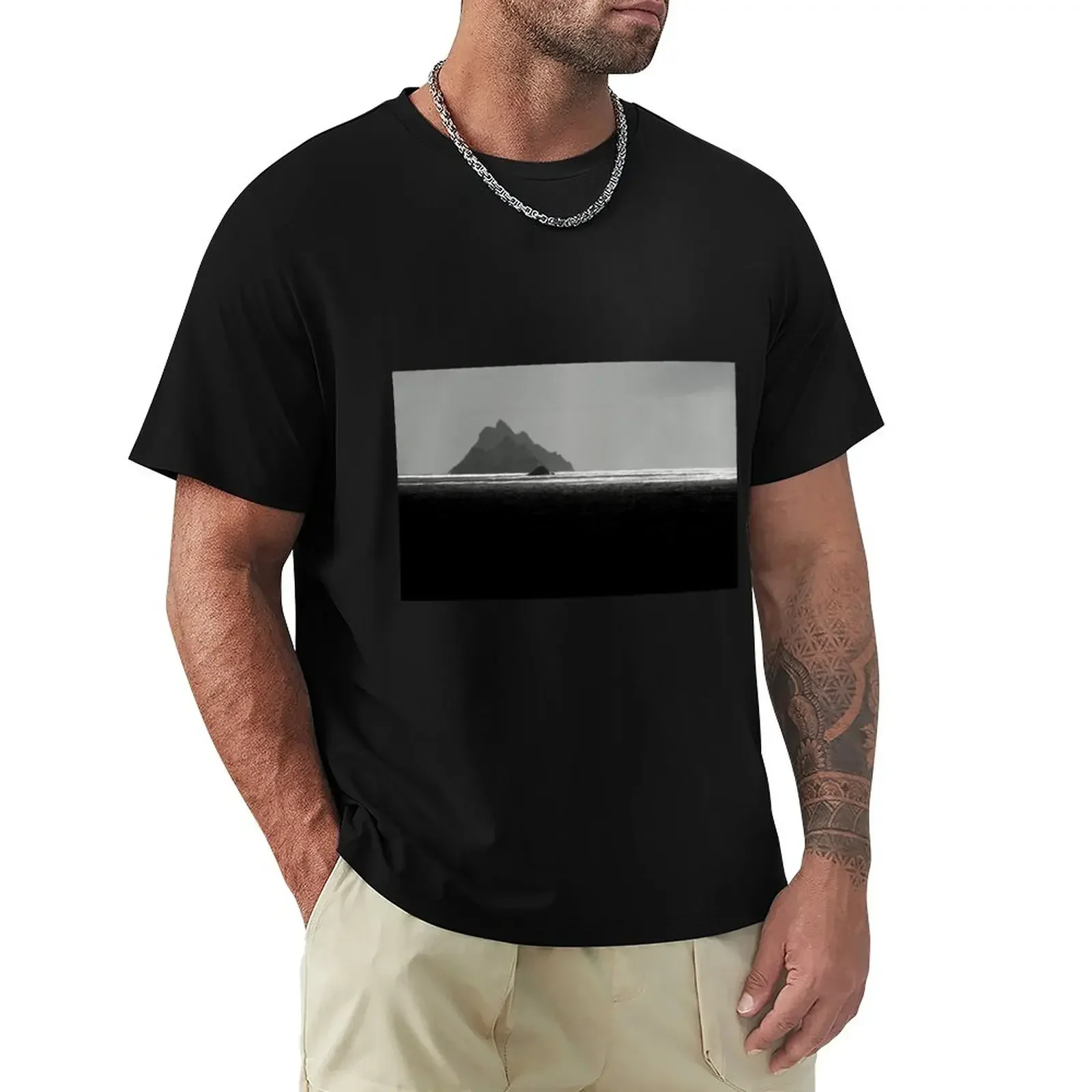 

The ancient monastic site of Skellig Michael off the Kerry coast T-Shirt tees customizeds mens t shirt graphic