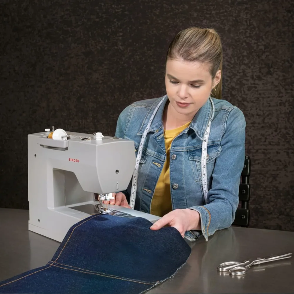 HD6700C Electronic Heavy Duty Sewing Machine with 411 Stitch Applications-Sewing Made Easy