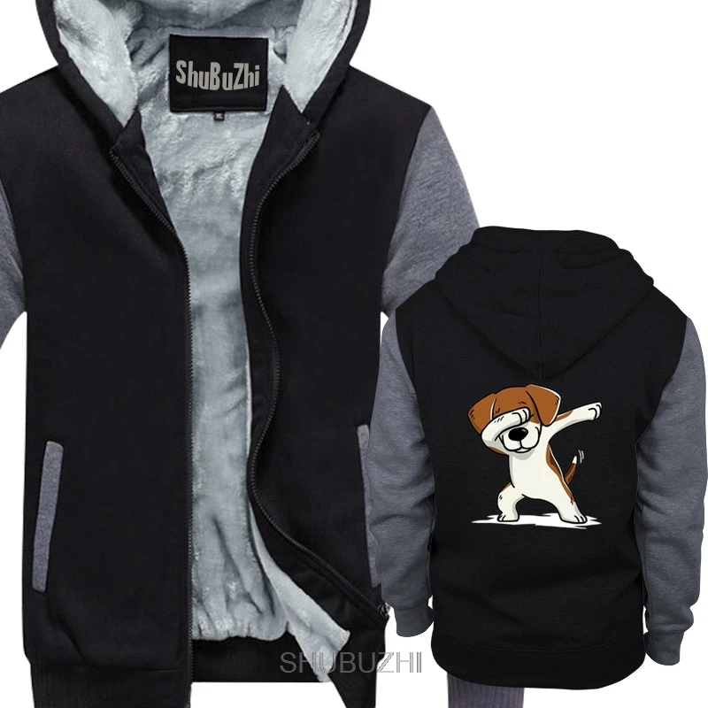 

Dabbing Dog Corgi Funny Popular Tagless hoodies men casual hoody 4XL 5XL euro plus size warm coat drop shipping sbz8310