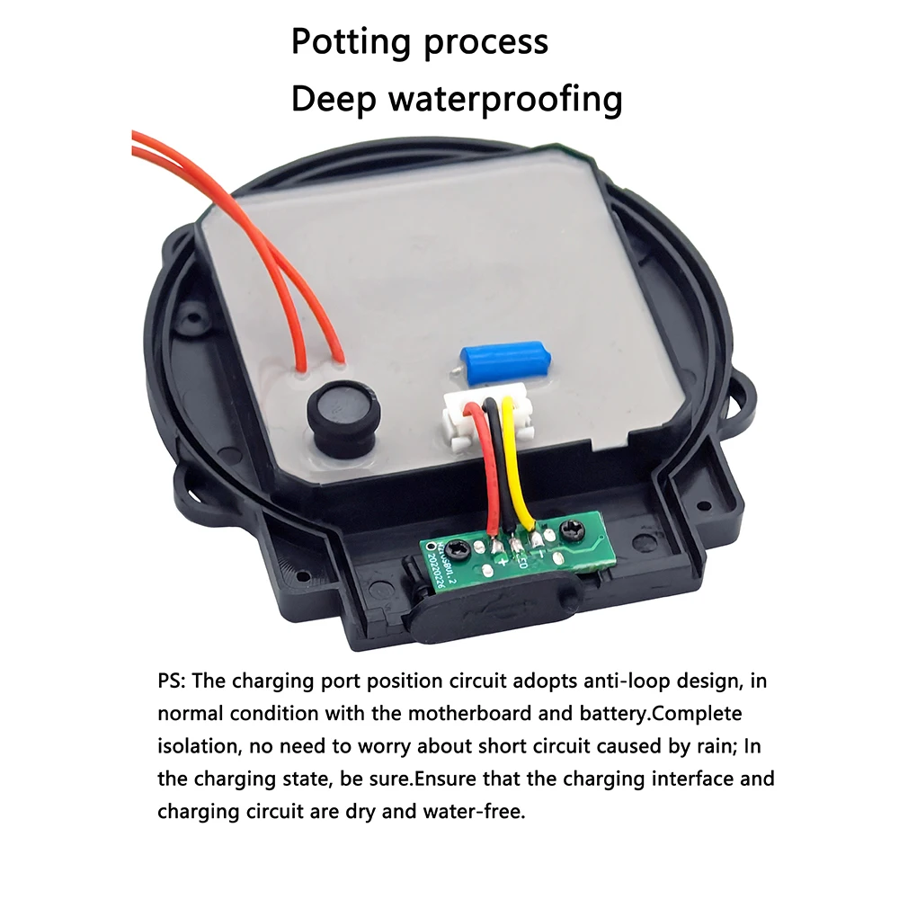 Waterproof Anti-theft Motorcycle Alarm Car Anti-theft Alarm Anti-interference Metal Antitheft Products E-Bike 120dB Sound