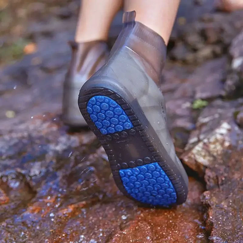 Cubierta de silicona impermeable para zapatos, cubierta para Botas