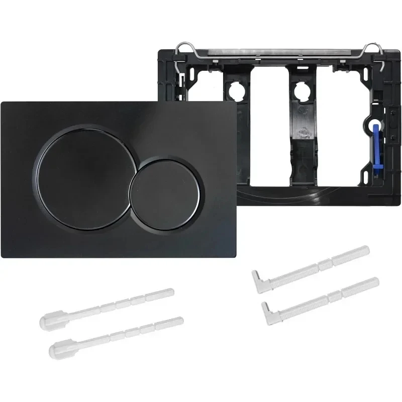 Toilet Flush Button Toilet Water Tank Valve Flushing Plate Set Dual Flush Valve Actuator Plate Concealed Cistern Fit for Sigma 01