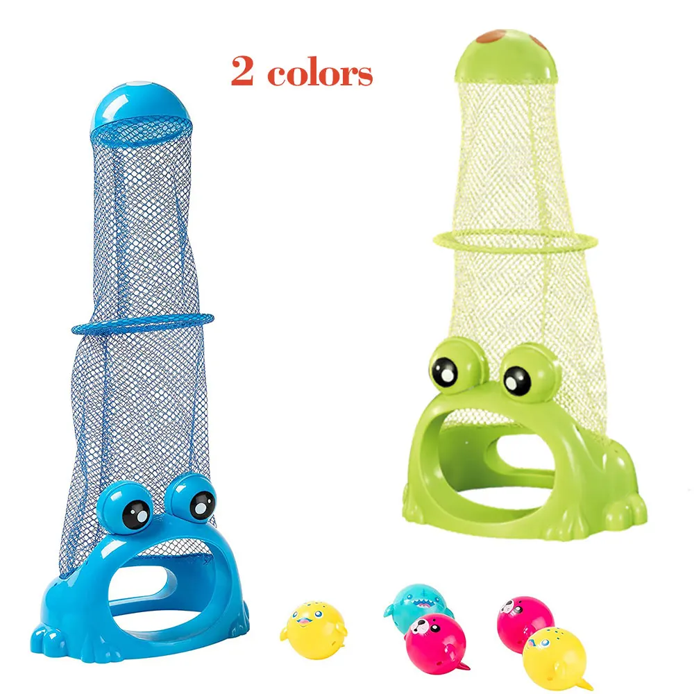 Summer Diving Training Toys Feed The Frog Game The Bottom Feeder Underwater Swimming Pool Dive Toys Bath Toys for Boys and Girls 5