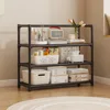 Multi Layer Shoe Rack Living Room Entrance Shoes Cabinet Non-woven Fabric Storage Shelf Floor Standing Dormitory Shoe Cabinet 3