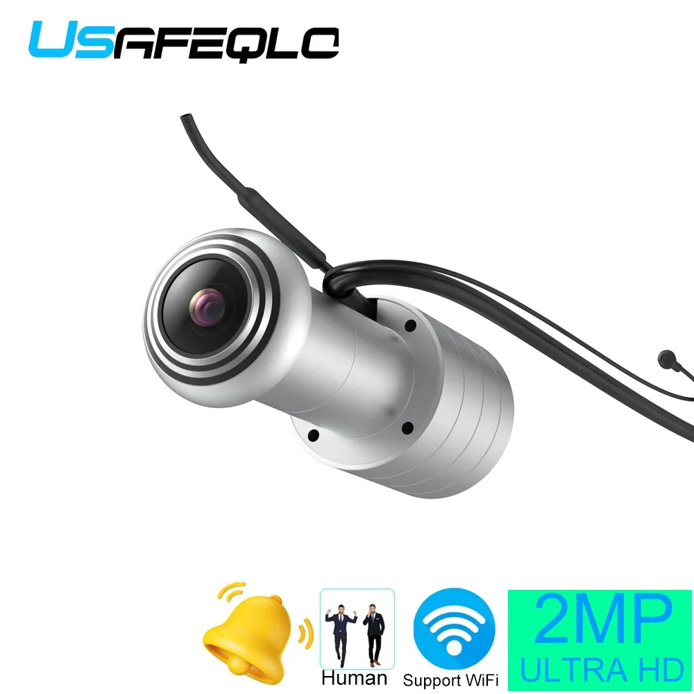 

1.7mm Fisheye H.265X Video Wifi Camera Motion Detection Door Viewer Video-eye Wireless Intercom Home Security Auto Record