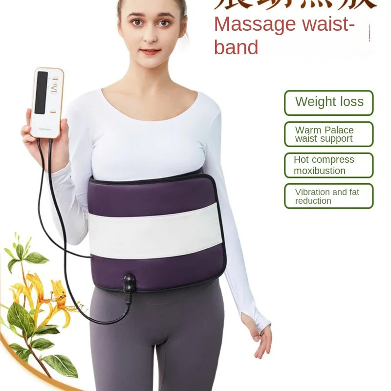 Far infrared electric heating warm house gas shock wave slimming belts Massage fat rejection fat belt