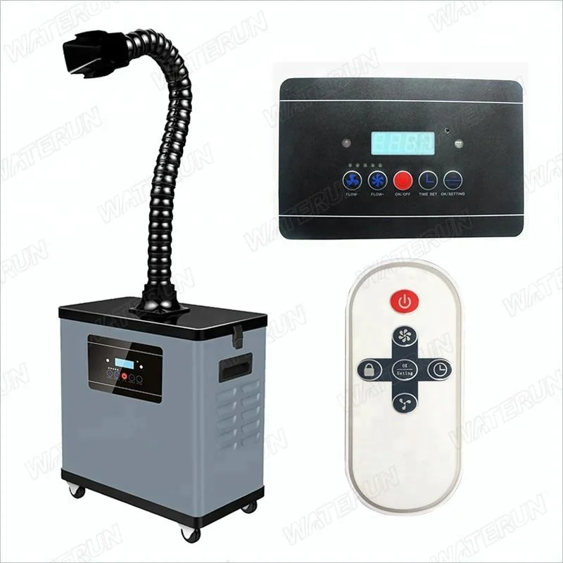 

soldering fume extractor with digital display and remote control factory