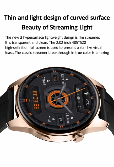 HK4 HERO 2023 LTPO AMOLED Screen NFC Smartwatch Ip68 With Smooth Touch,  530mAH Battery Ideal For Fitness And Sports Unisex Design PK HW66 From  Katherine0, $60.31