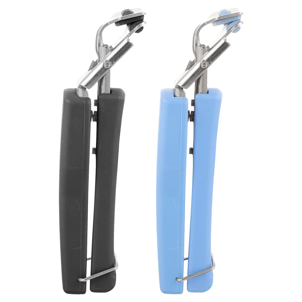 

2 Pcs Camping Anti-scalding Clip Kitchen Plate Lifter Food Bowl Portable Hot Dishes Gripper Pizza Pan Plastic Clamp Holder