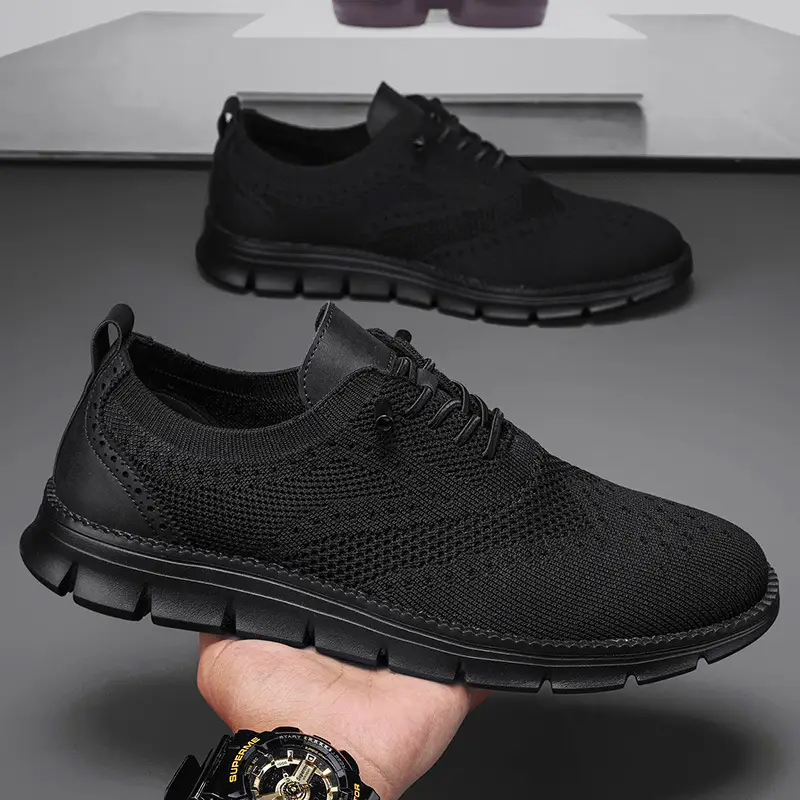 Men Casual Shoes Breeze Stylish Oxfords Fashion Formal Business Urban Breathable Shoes for Male Non Slip Dress Sneakers for Man - Image 14
