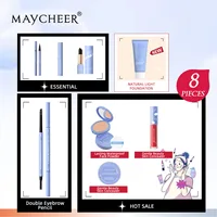 All-In-One Makeup Set,Full Makeup Kit Gift Include Concealer,Foundation,Eyeliner,Eyebrow Pen,Mascara,Lipstick Makeup for Women 2