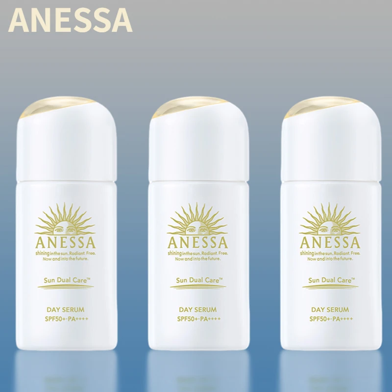 Japan ANESSA Sunscreen SPF50 Beauty Liquid Hyaluronic Acid Whitening
