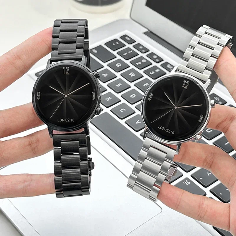 Premium Stainless Steel Milanese Loop Smartwatch Band Bracelet