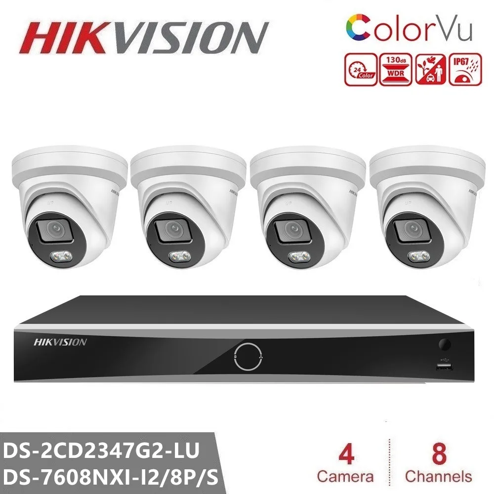 

Сетевая камера Hikvision с фиксированным револьверным замком, 4 МП