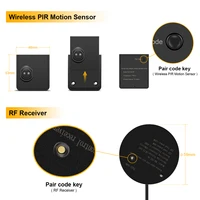 Movable sensing PIR Motion Sensor LED Strip Lights 24V COB LED Lamp Diode Tape with RF Reciever for Stairs Living Room Lighting - Image 2