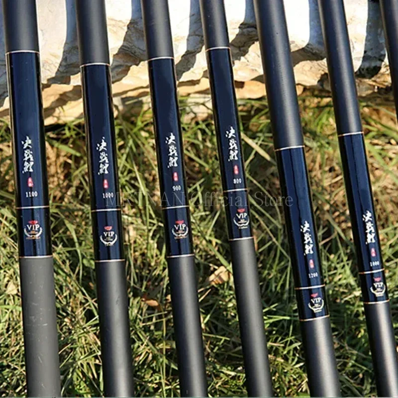 8m 9m 10m 11m 12m 13m Super Light long Hard Carbon Fiber Hand Fishing Rod high quality Telescopic Fishing Pole Stream