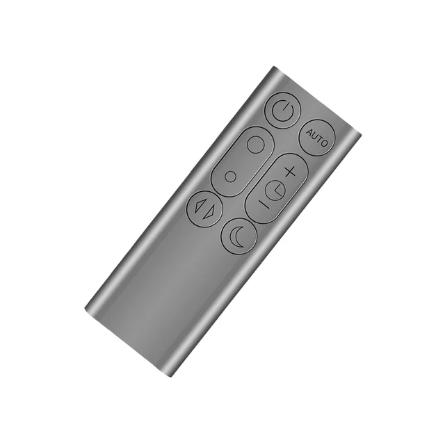 A14G-Replacement Remote Control Suitable for DP01 DP03 TP02 TP03 Air Purifier Leafless Fan Remote Control Grey 2