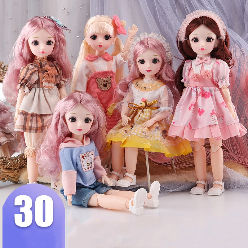 

30 см Одежда для куклы 1/6 BJD модная женская кукла аксессуары Игрушки для девочек